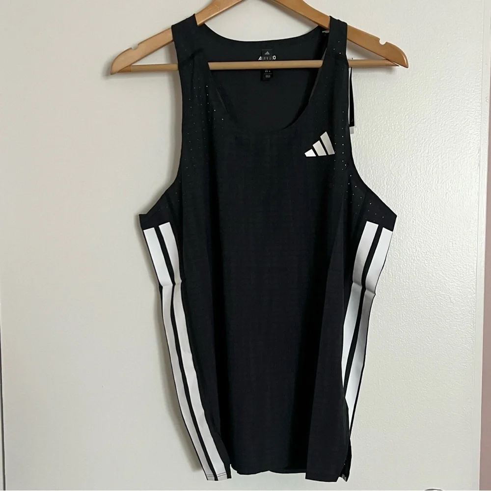 Adidas Adizero Running Singlet Tank NWT
